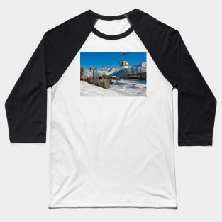 Courchevel 1850 3 Valleys French Alps France Baseball T-Shirt